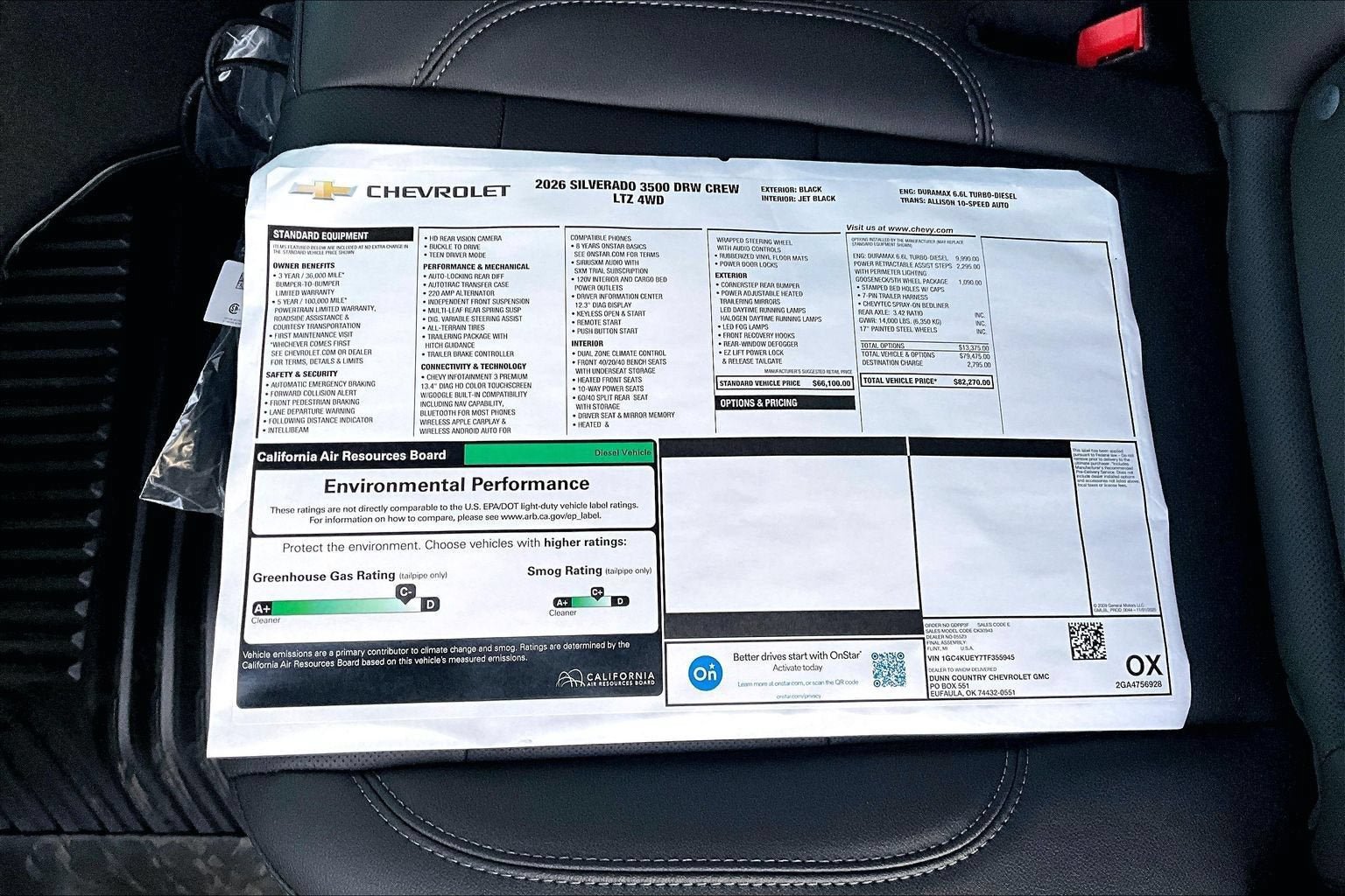 New 2026 Chevrolet Silverado 3500 LTZ AWD/4WD image 14