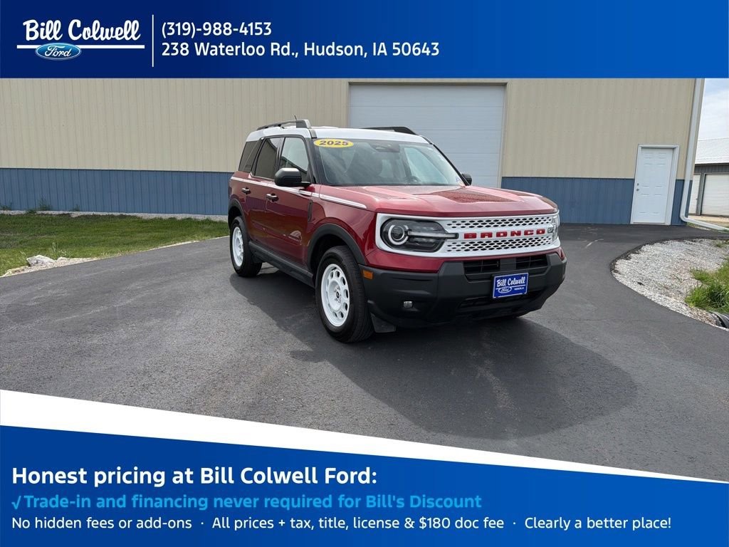 Used 2025 Ford Bronco Sport Heritage w/ Convenience Package AWD/4WD image 1