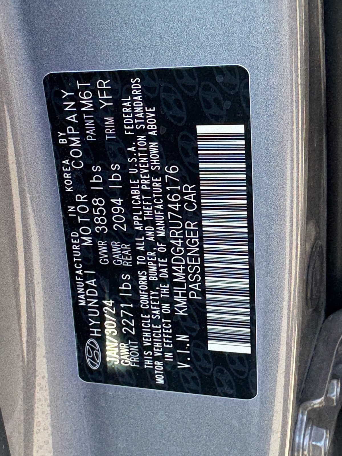 Used 2024 Hyundai Elantra SEL FWD image 32
