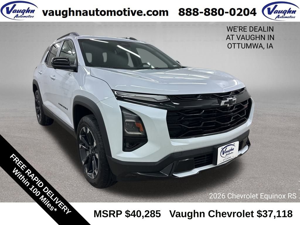 New 2026 Chevrolet Equinox RS w/ Convenience Package III