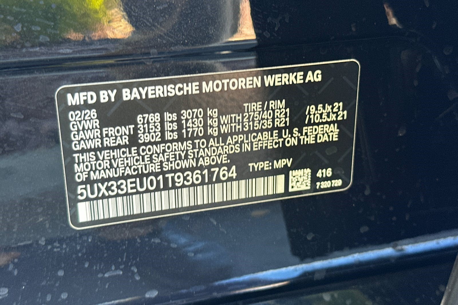 Certified 2026 BMW X5 M60i AWD/4WD image 40