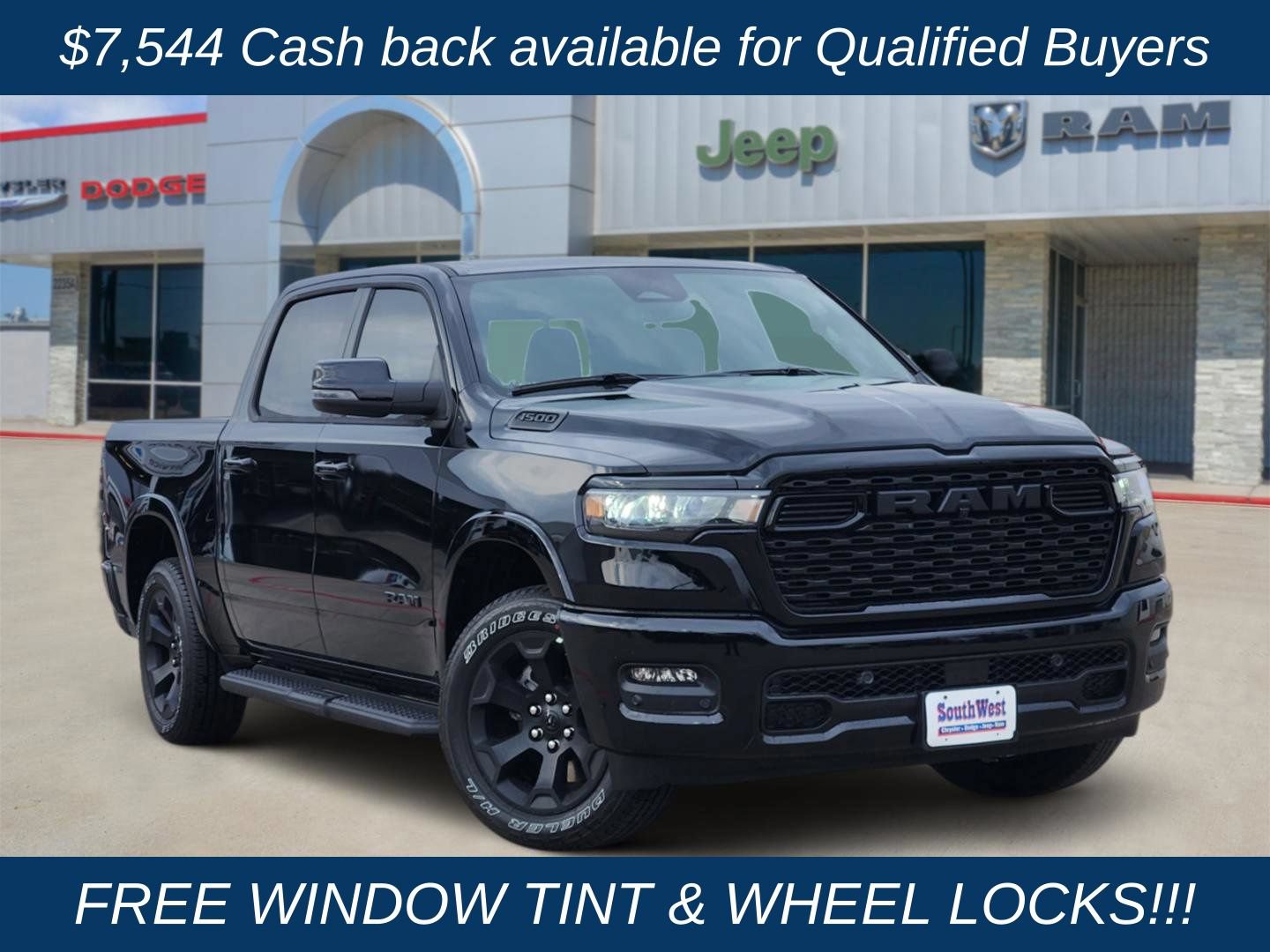 New 2026 RAM 1500 Lone Star AWD/4WD image 1