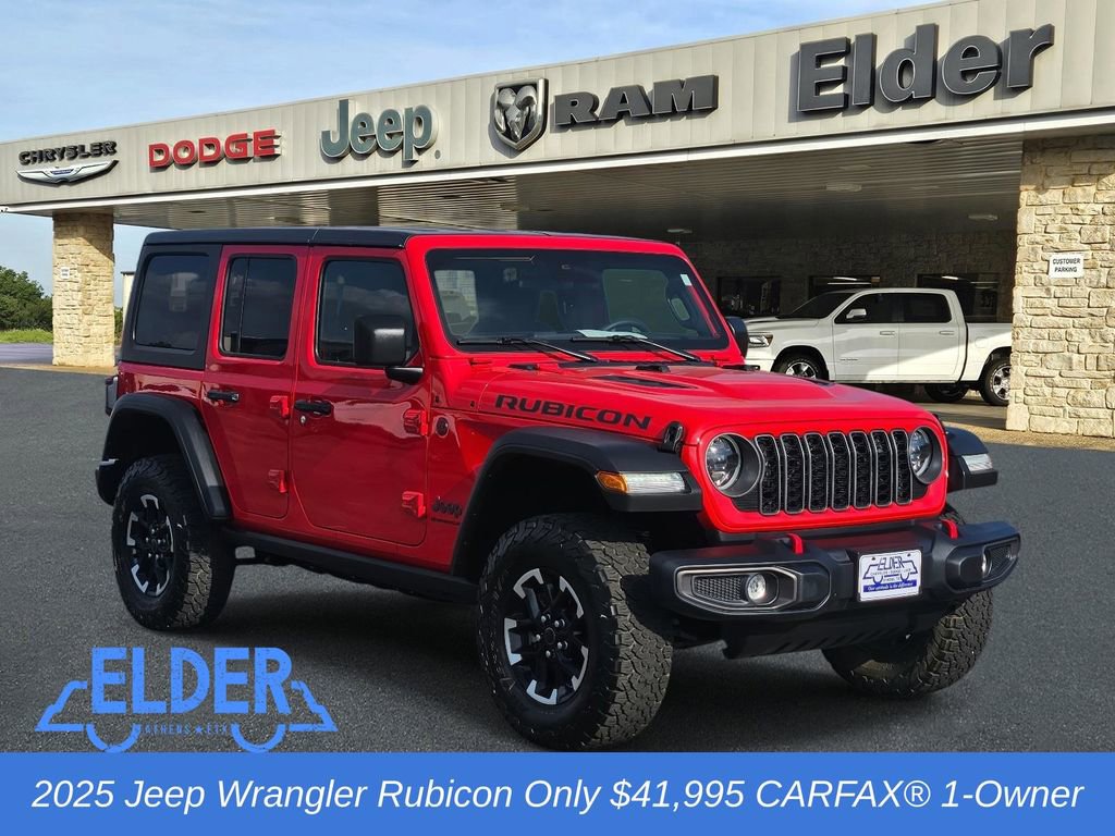 Used 2025 Jeep Wrangler Unlimited Rubicon image 1