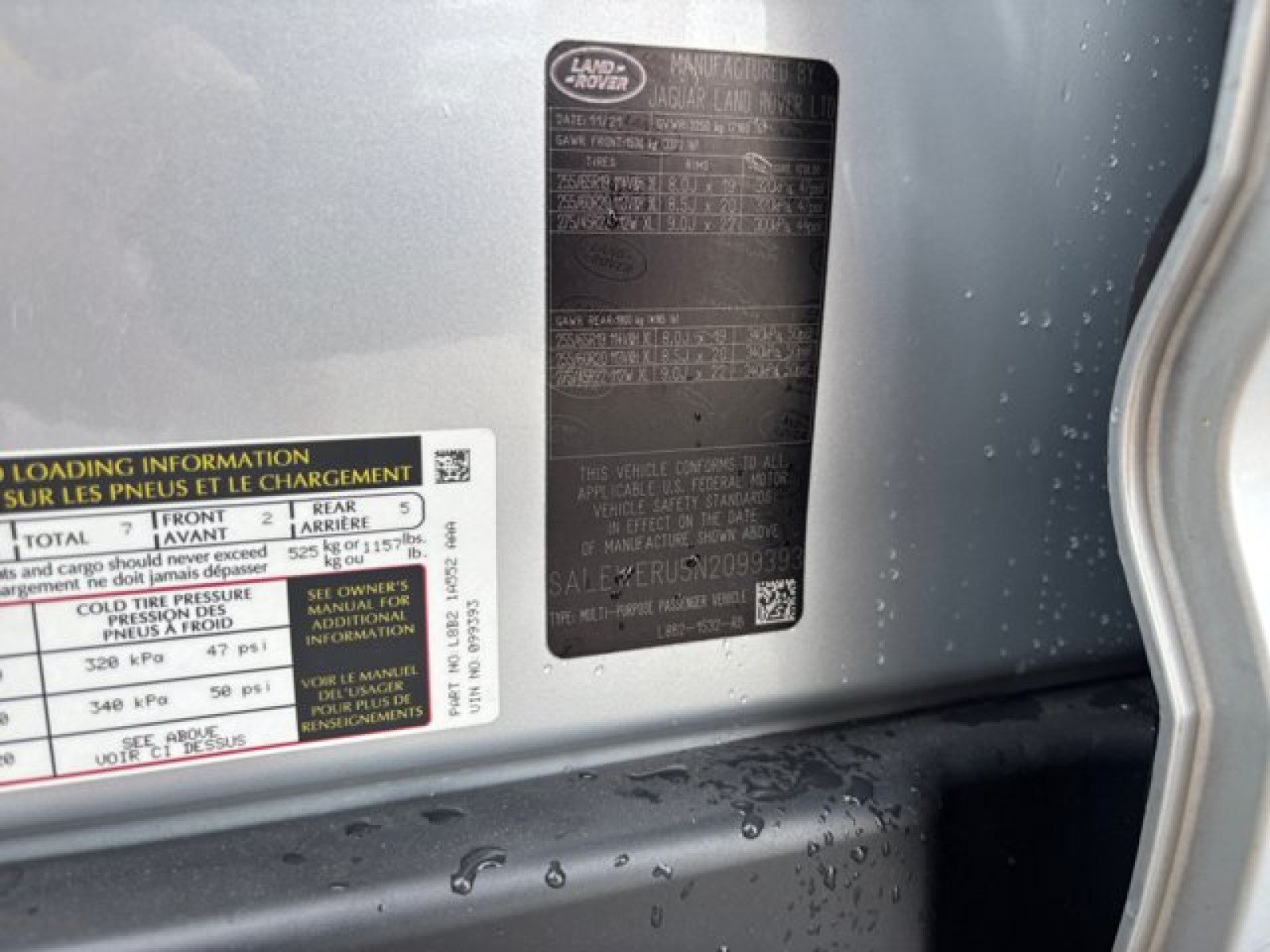 Certified 2022 Land Rover Defender 110 XS Edition AWD/4WD image 23