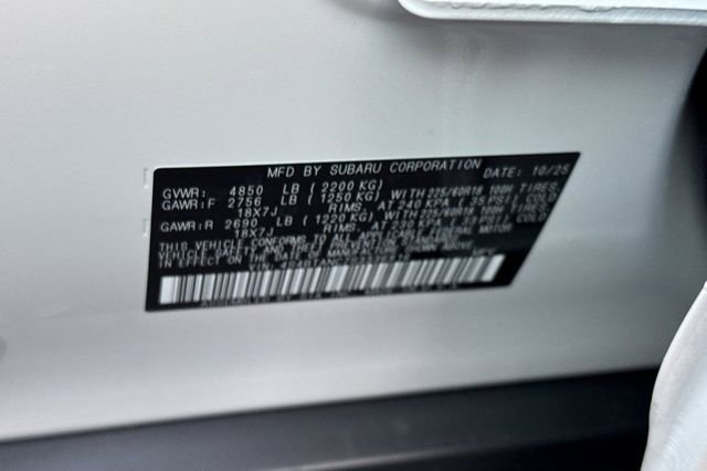 New 2025 Subaru Outback Limited image 25