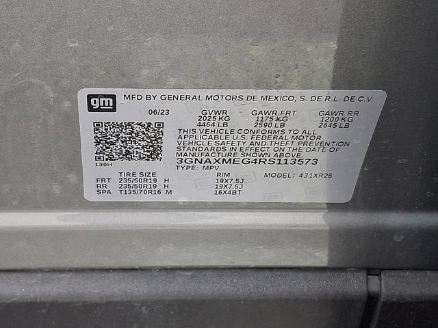 Certified 2024 Chevrolet Equinox RS FWD image 29