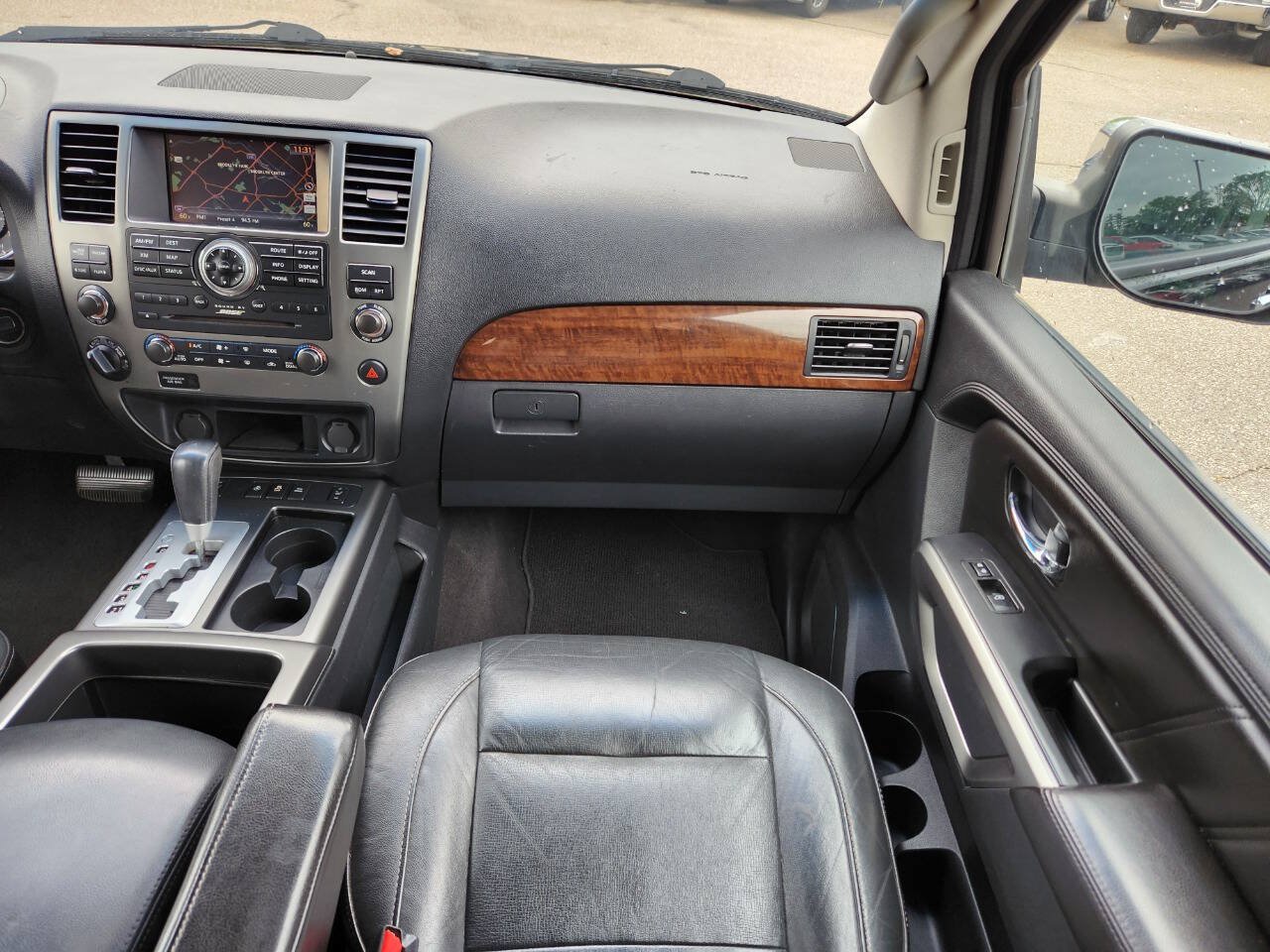 Used 2015 Nissan Armada Platinum w/ 2nd Row Captain Seat Package AWD/4WD image 18