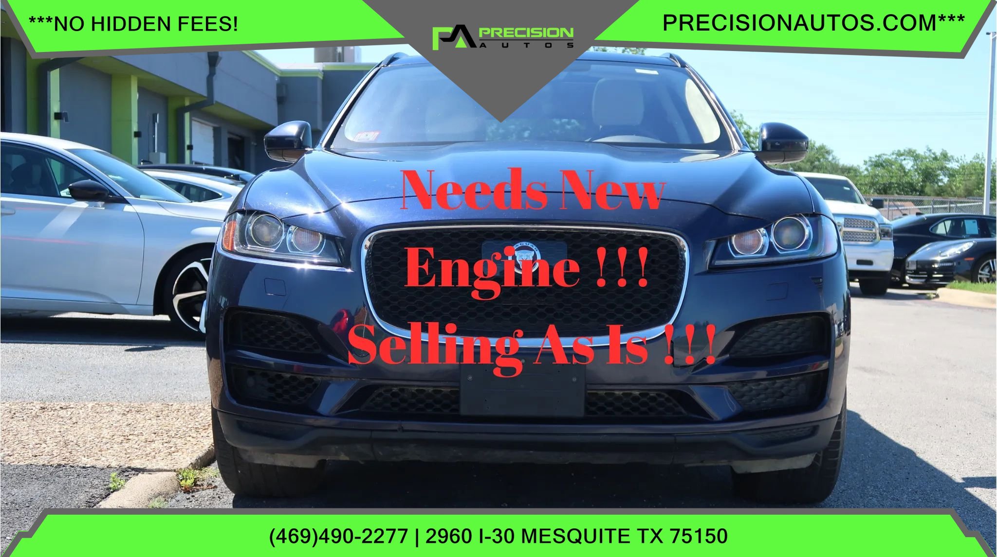 Used 2019 Jaguar F-PACE Prestige AWD/4WD image 1