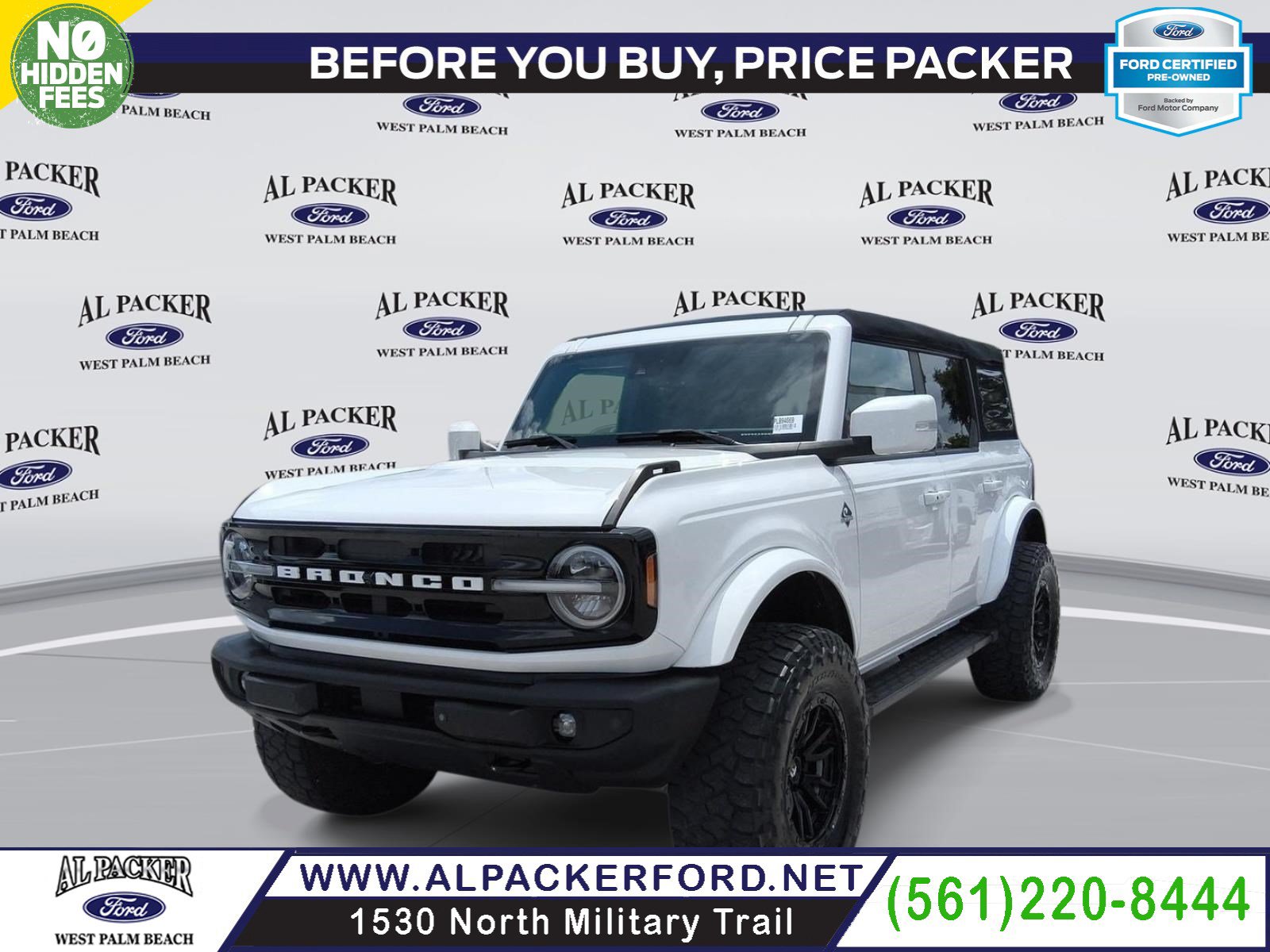 Certified 2023 Ford Bronco Outer Banks AWD/4WD image 1