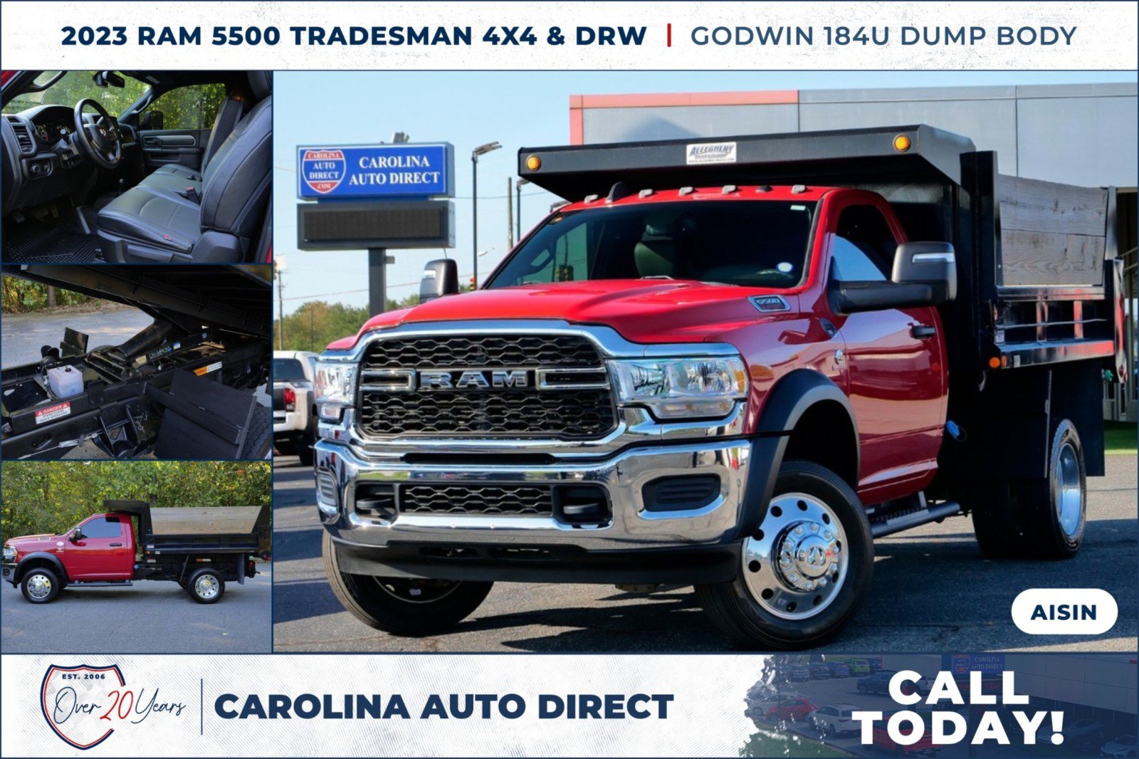 Used 2023 RAM 5500 Tradesman