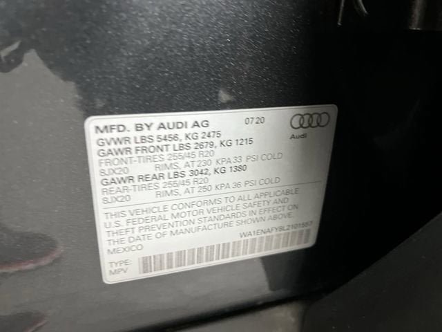 Used 2020 Audi Q5 2.0T Titanium Premium Plus w/ Premium Plus Package AWD/4WD image 35