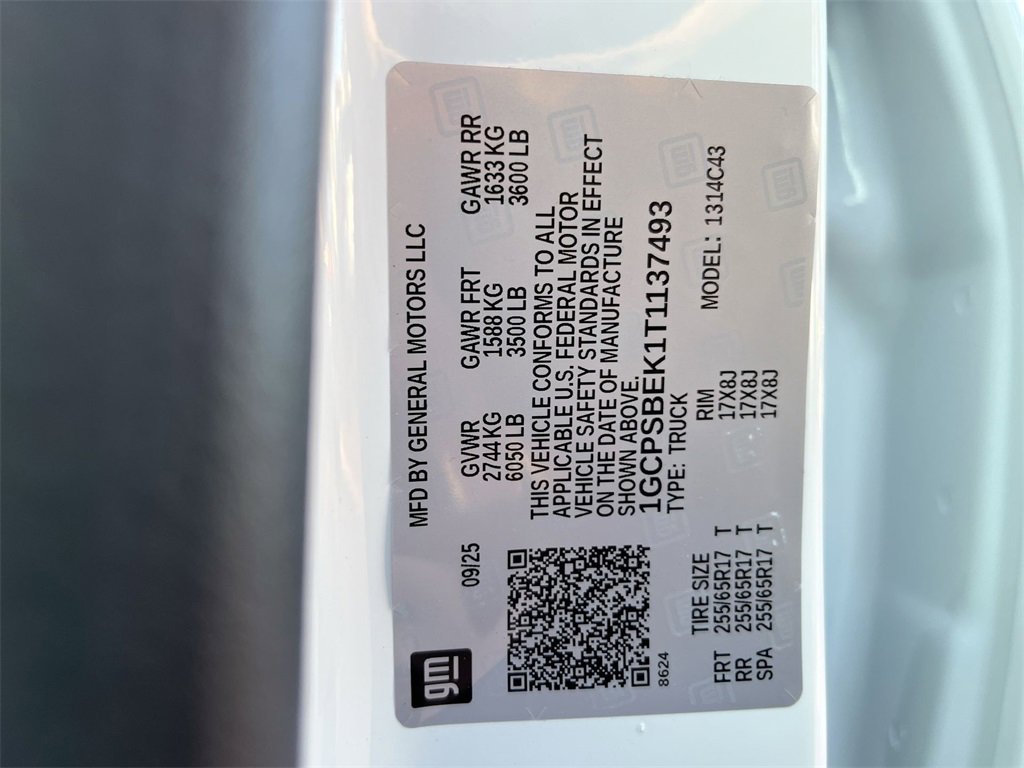 New 2026 Chevrolet Colorado W/T w/ Advanced Trailering Package image 33