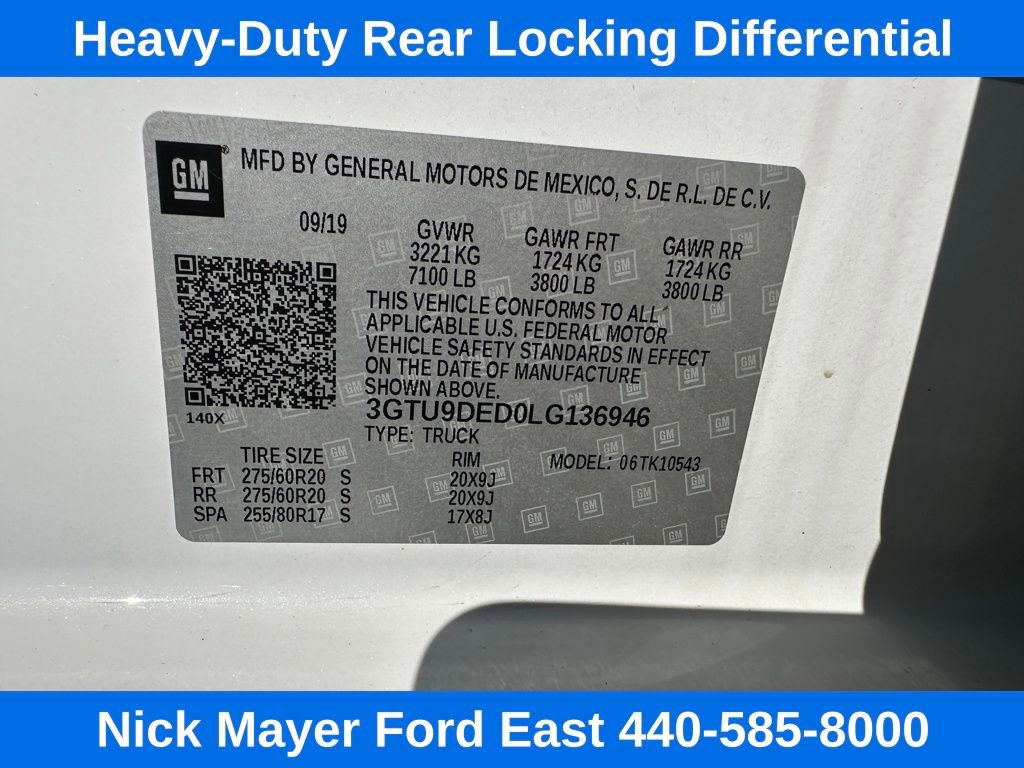 Used 2020 GMC Sierra 1500 SLT w/ SLT Premium Plus Package image 43