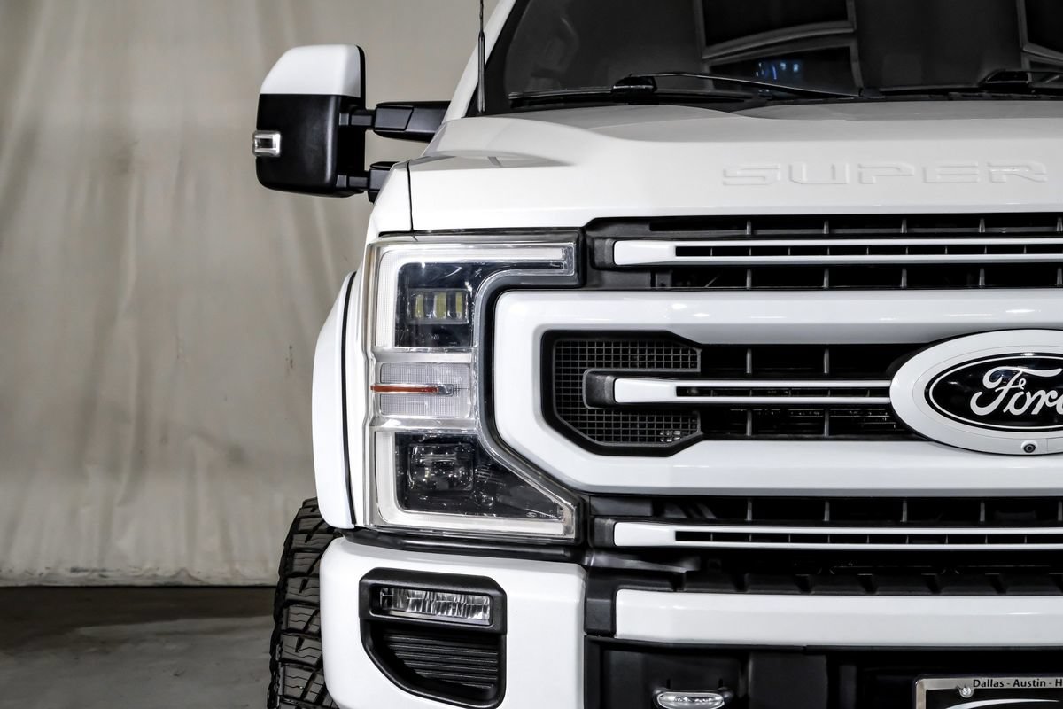 Used 2022 Ford F250 Platinum w/ FX4 Off-Road Package AWD/4WD image 40