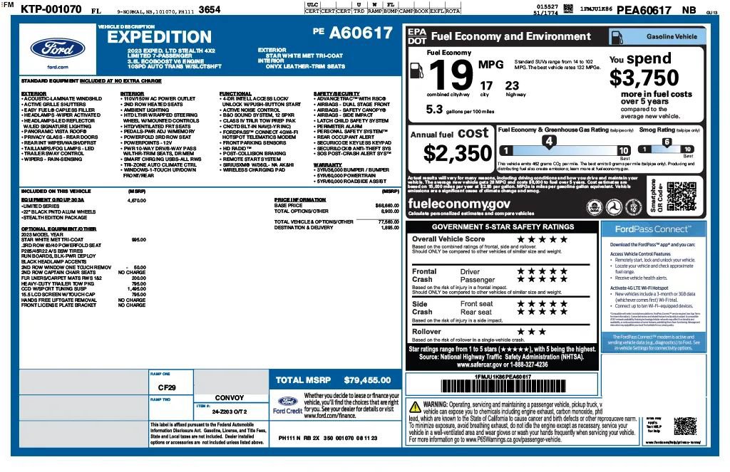 Used 2023 Ford Expedition Limited RWD image 25