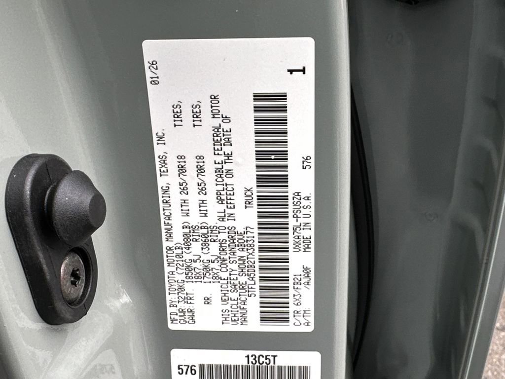 New 2026 Toyota Tundra SR5 image 31