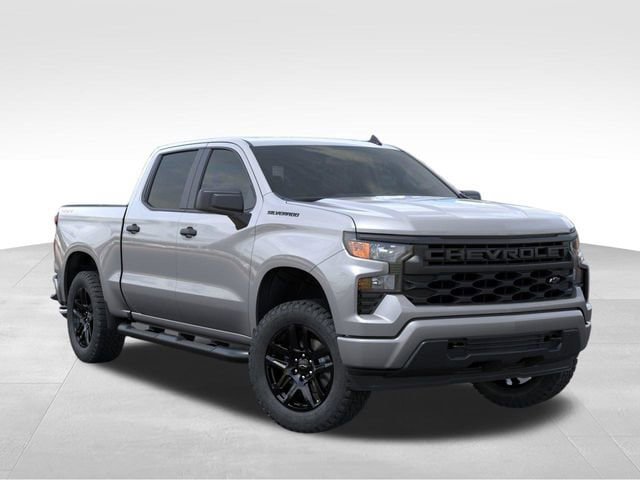 New 2026 Chevrolet Silverado 1500 Custom w/ Turbomax Blackout Package AWD/4WD image 7