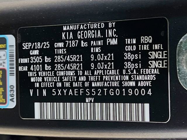 New 2026 Kia EV9 GT-Line AWD/4WD image 35