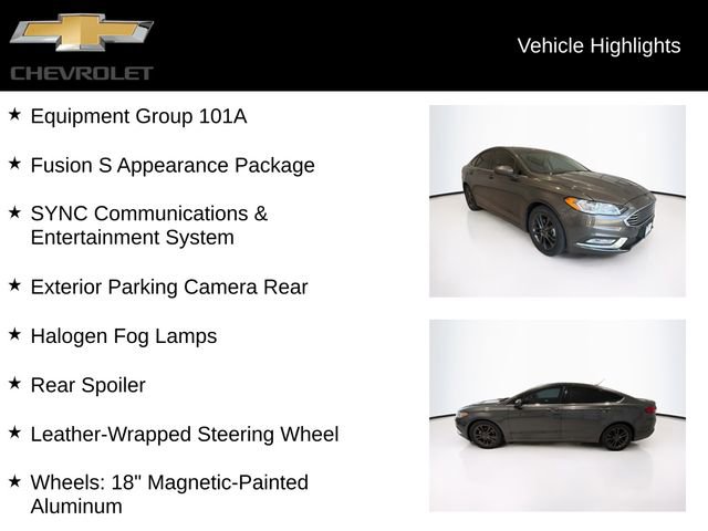 Used 2018 Ford Fusion S w/ Equipment Group 101A image 5