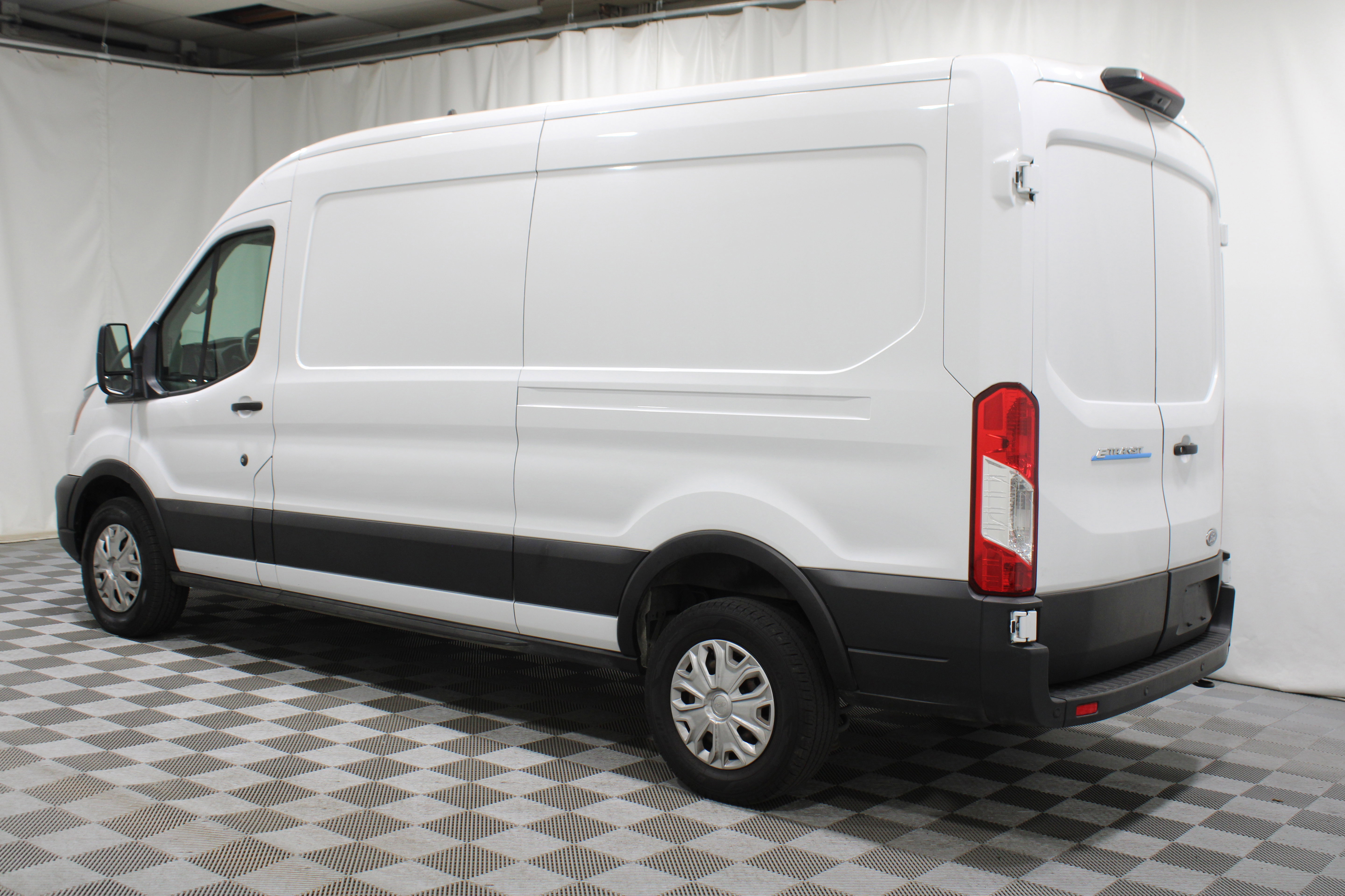 Used 2023 Ford E-Transit Medium Roof w/ Load Area Protection Package RWD image 45