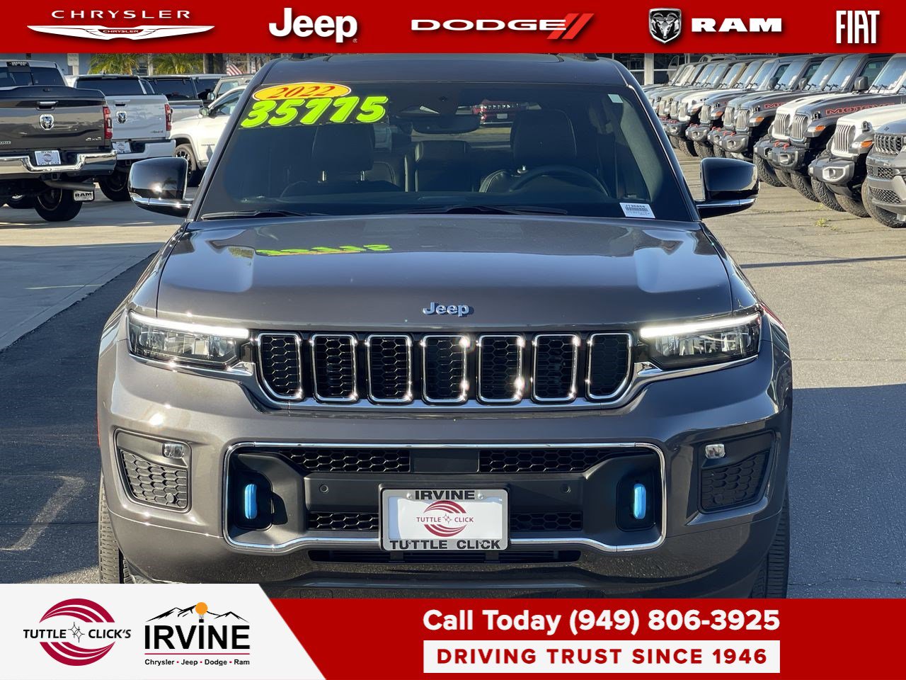 Used 2022 Jeep Grand Cherokee Overland image 2