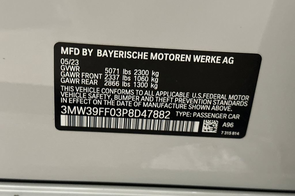 Used 2023 BMW 330e w/ Premium Package RWD image 37