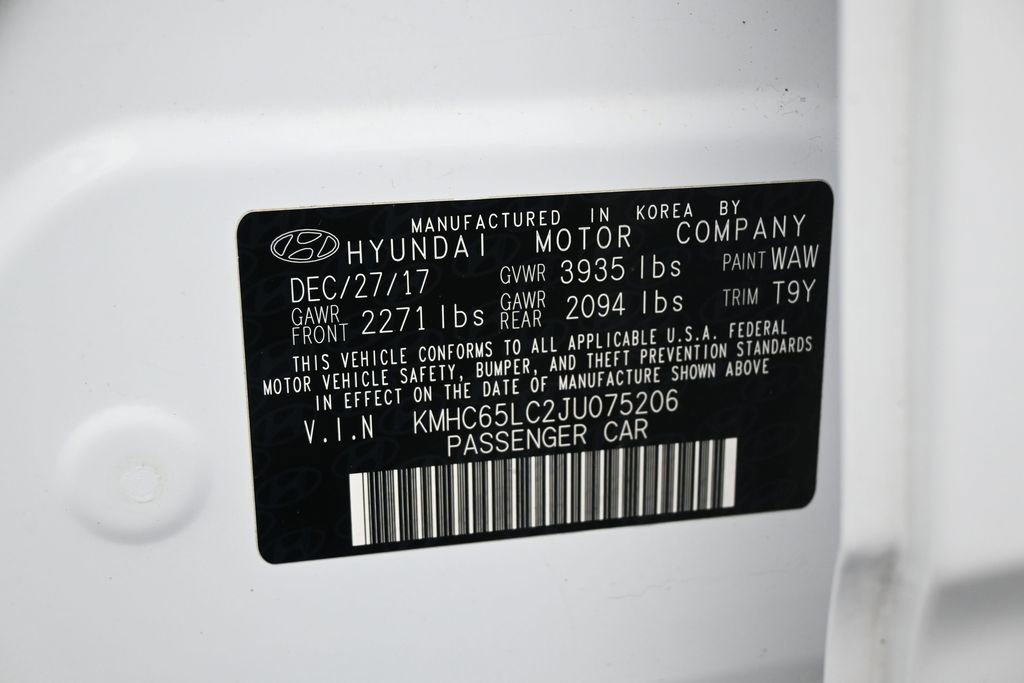 Used 2018 Hyundai Ioniq Blue image 9