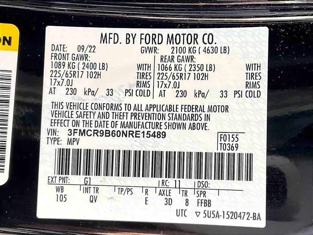 Used 2022 Ford Bronco Sport Big Bend AWD/4WD image 31