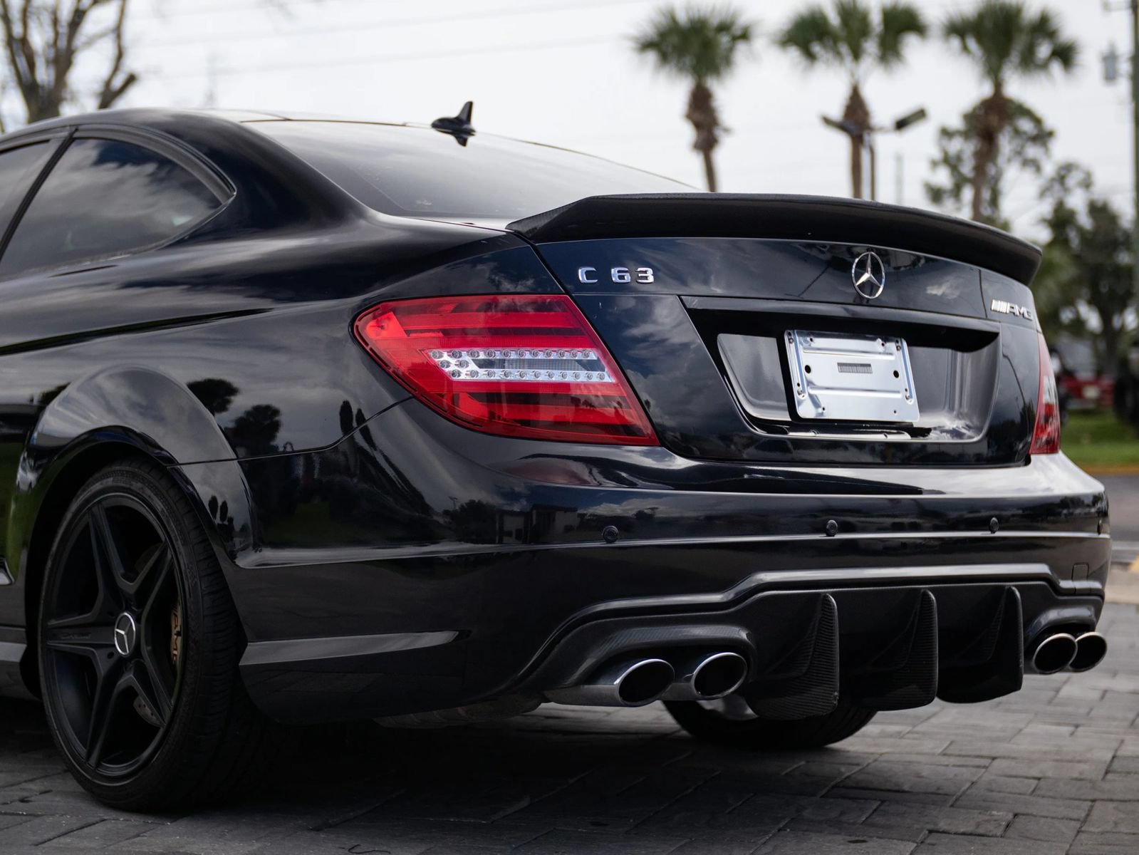 Used 2012 Mercedes-Benz C 63 AMG Coupe w/ Comand Single Disc Pkg image 11