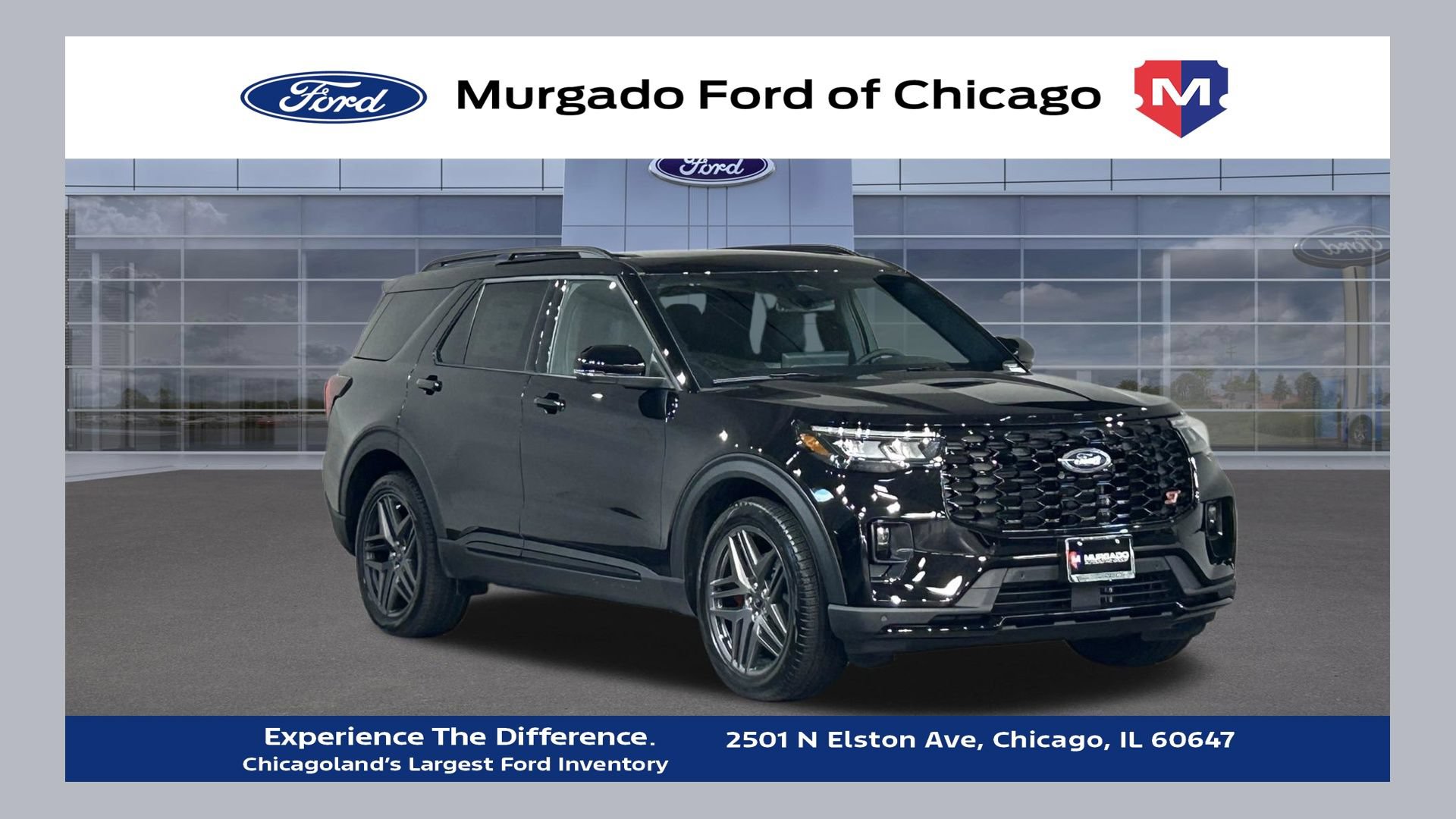 New 2026 Ford Explorer ST w/ Sun And Sound Package AWD/4WD image 1