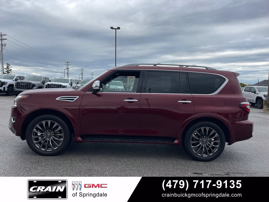 Used 2023 Nissan Armada Platinum w/ Captain's Chairs Package AWD/4WD image 4