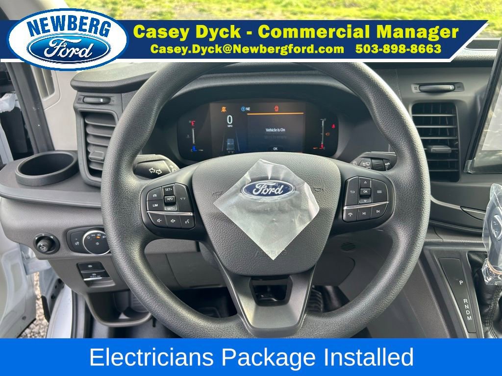 New 2026 Ford Transit 250 148 Medium Roof w/ Electrician Trade Package RWD image 16