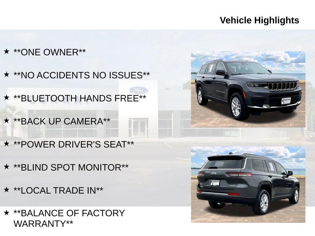 Used 2025 Jeep Grand Cherokee L Laredo w/ Luxury Tech Group I image 6