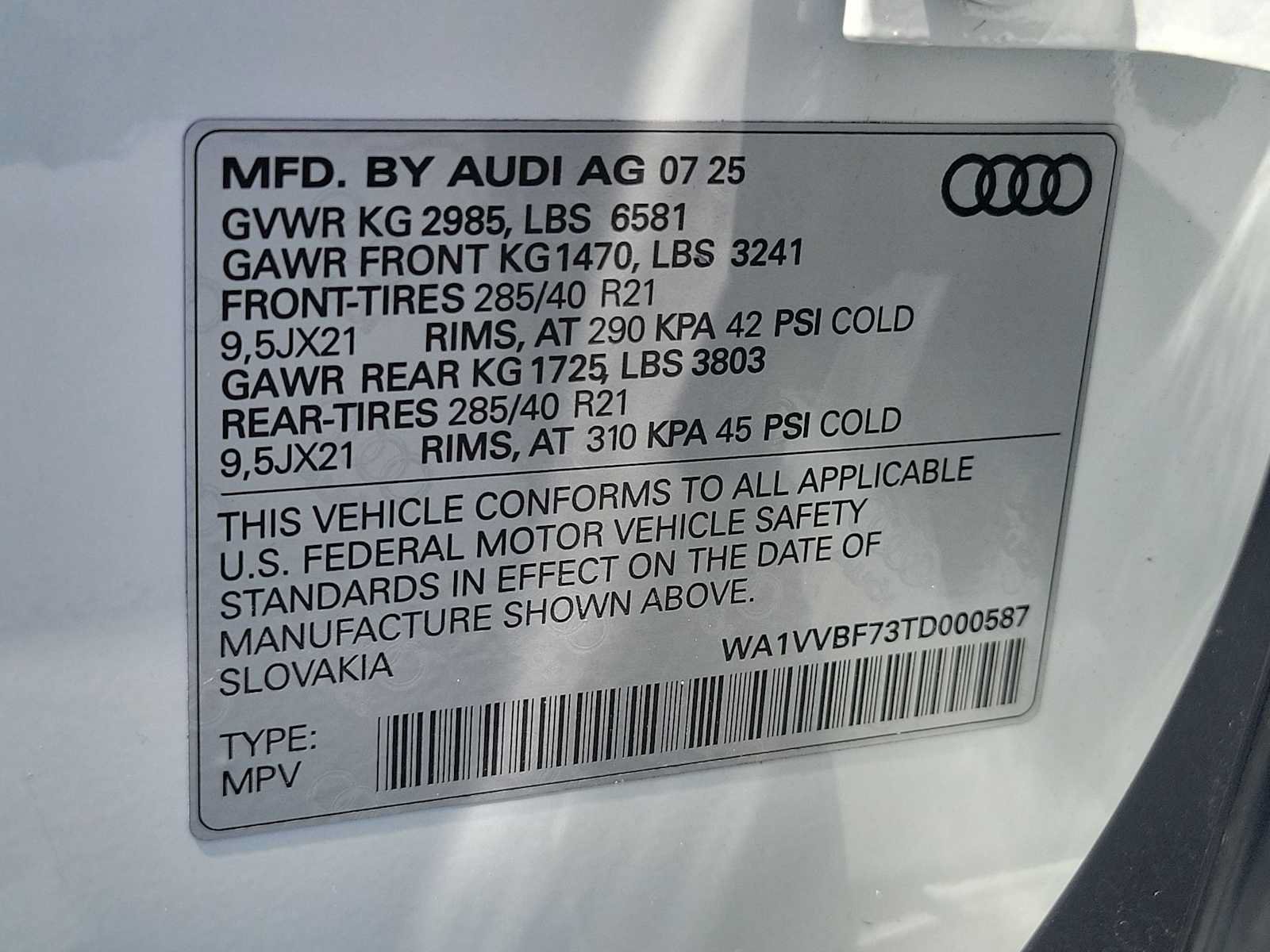 Certified 2026 Audi Q7 3.0T Prestige AWD/4WD image 32