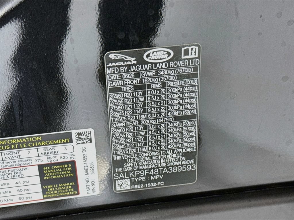 New 2026 Land Rover Range Rover SE AWD/4WD image 34