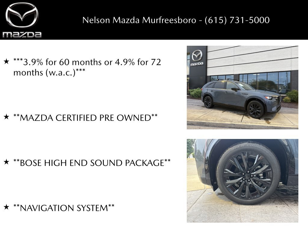 Certified 2026 MAZDA CX-90 3.3 Turbo S w/ Premium Package AWD/4WD image 32