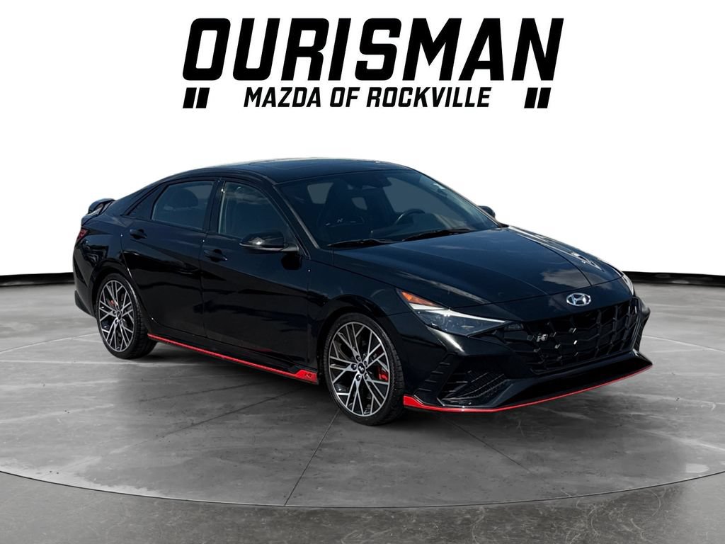 Used 2022 Hyundai Elantra N w/ Preferred Accessory Package FWD image 1