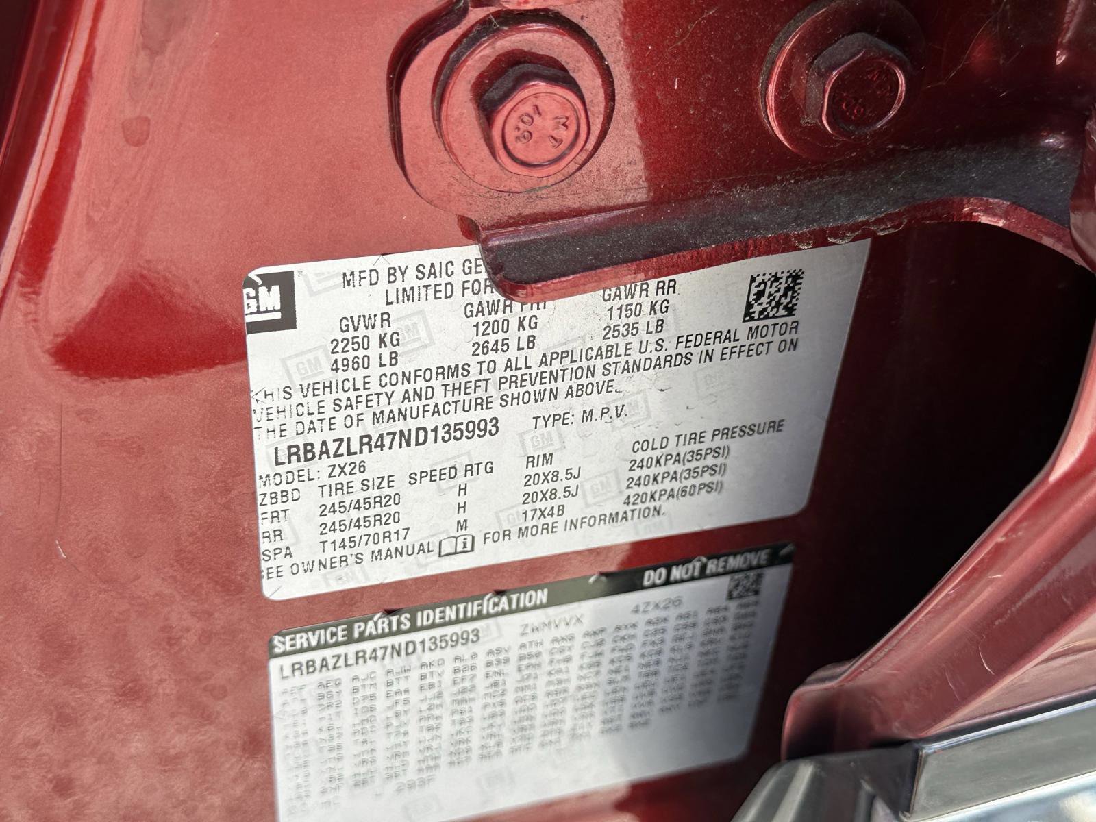 Used 2022 Buick Envision Preferred image 35