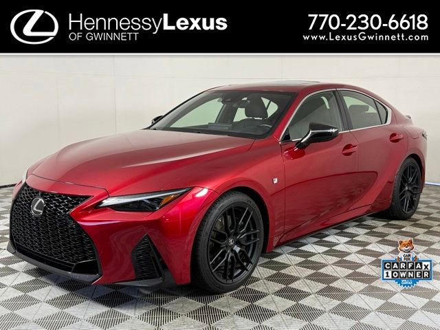 Used 2022 Lexus IS 350 F Sport w/ Dynamic Handling Package RWD image 1