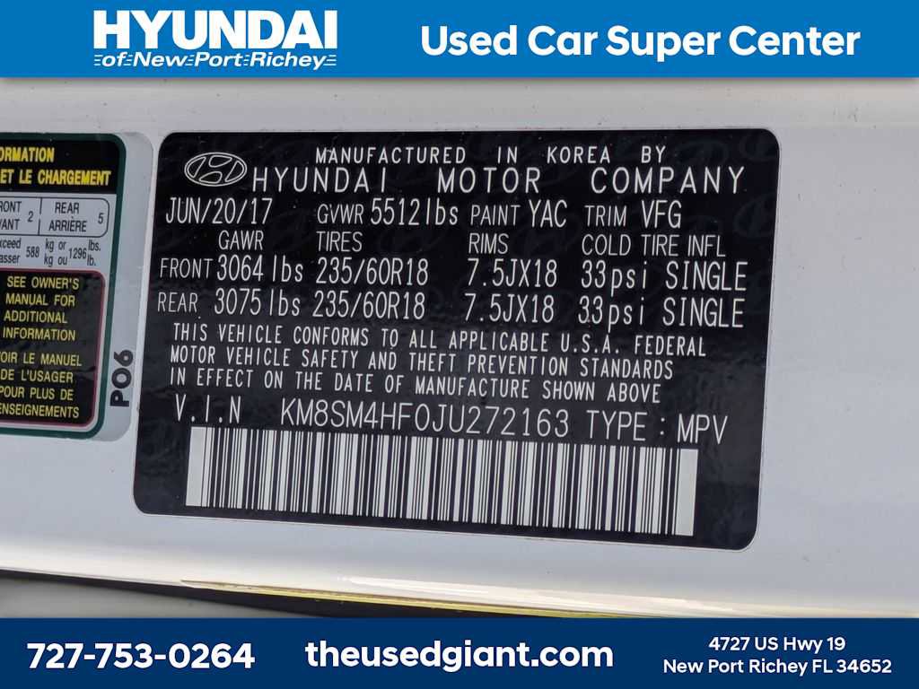 Used 2018 Hyundai Santa Fe SE FWD image 36