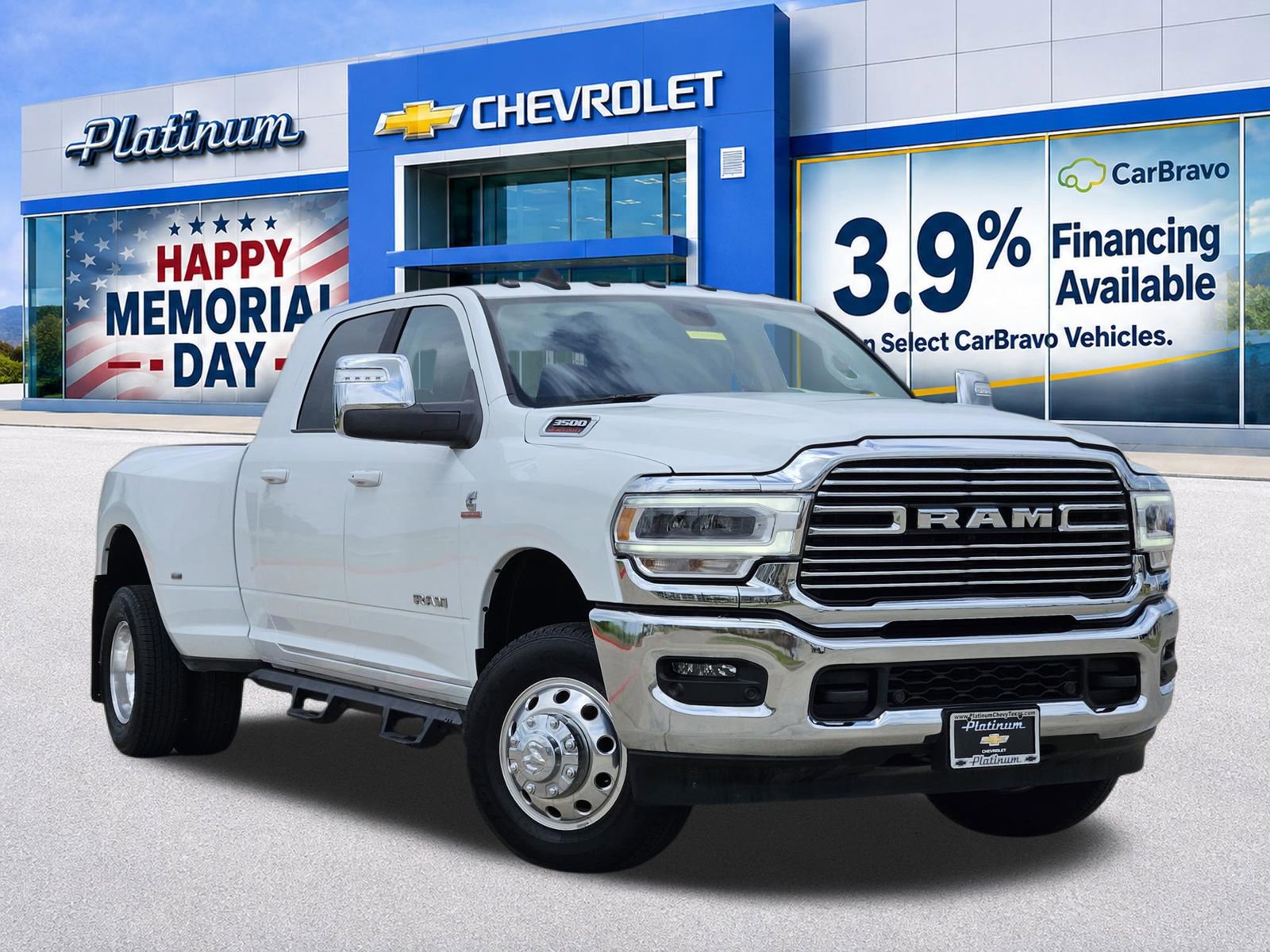 Used 2024 RAM 3500 Laramie w/ Chrome Bumper Package
