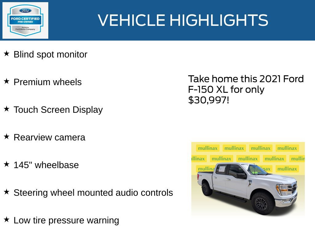 Used 2021 Ford F150 XLT AWD/4WD image 23