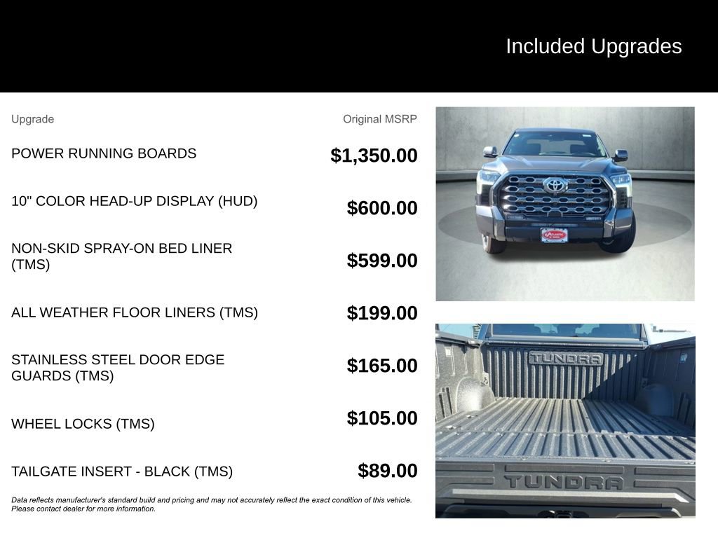 New 2026 Toyota Tundra Platinum image 3