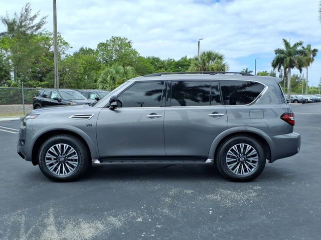 Used 2022 Nissan Armada SL w/ Midnight Edition Package RWD image 4