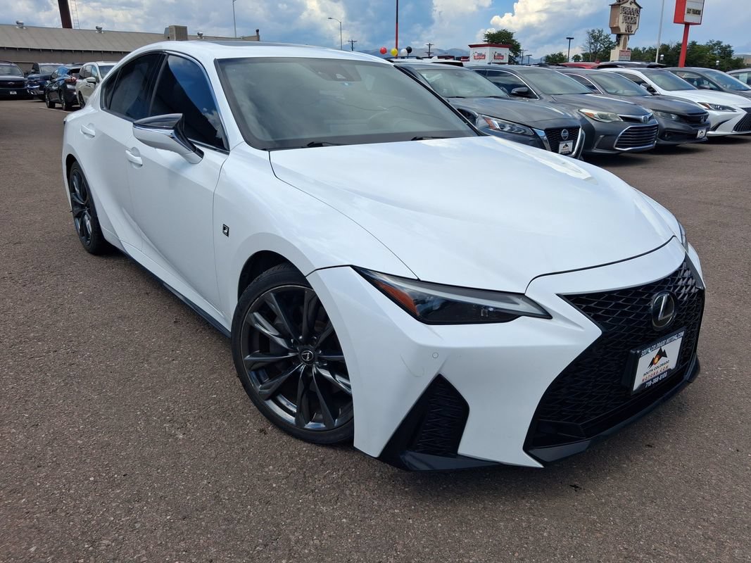 Used 2022 Lexus IS 350 F Sport w/ Navigation Package RWD image 1