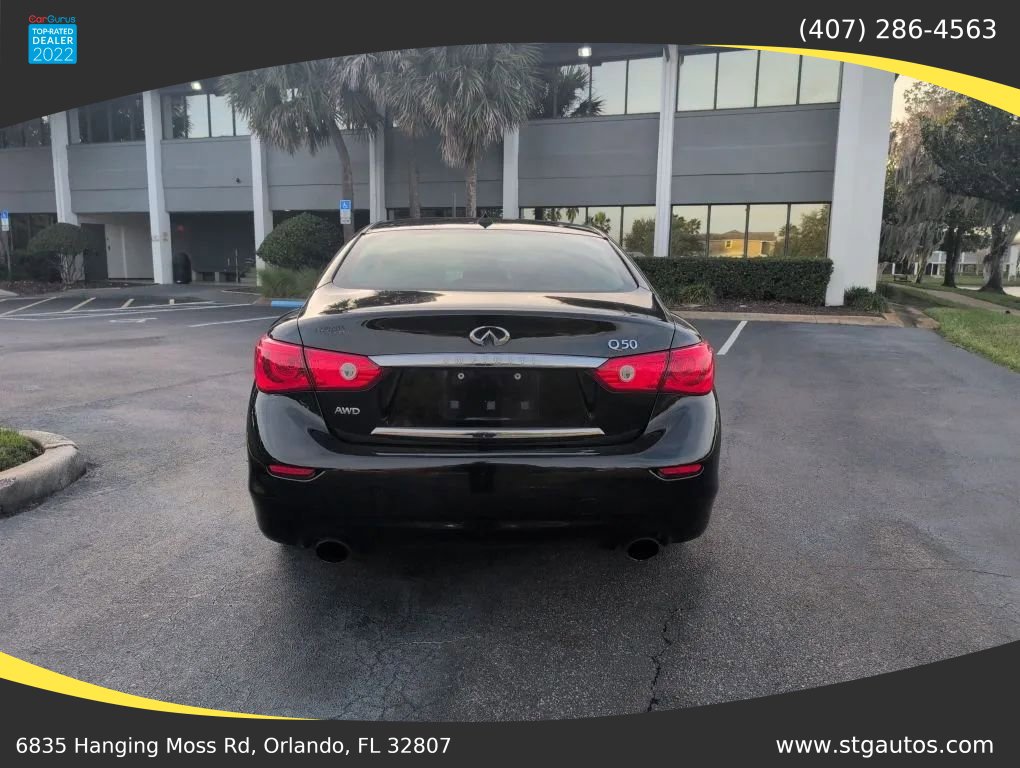 Used 2017 INFINITI Q50 3.0t Premium image 4