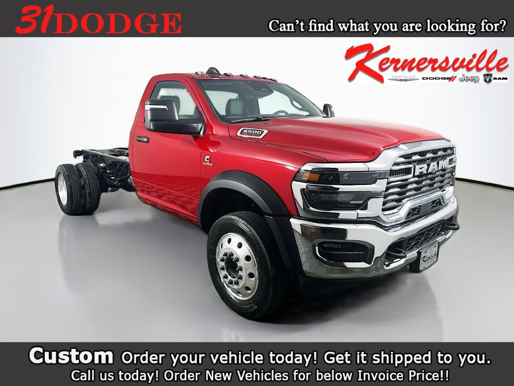 New 2026 RAM 5500 Tradesman w/ Chrome Appearance Group
