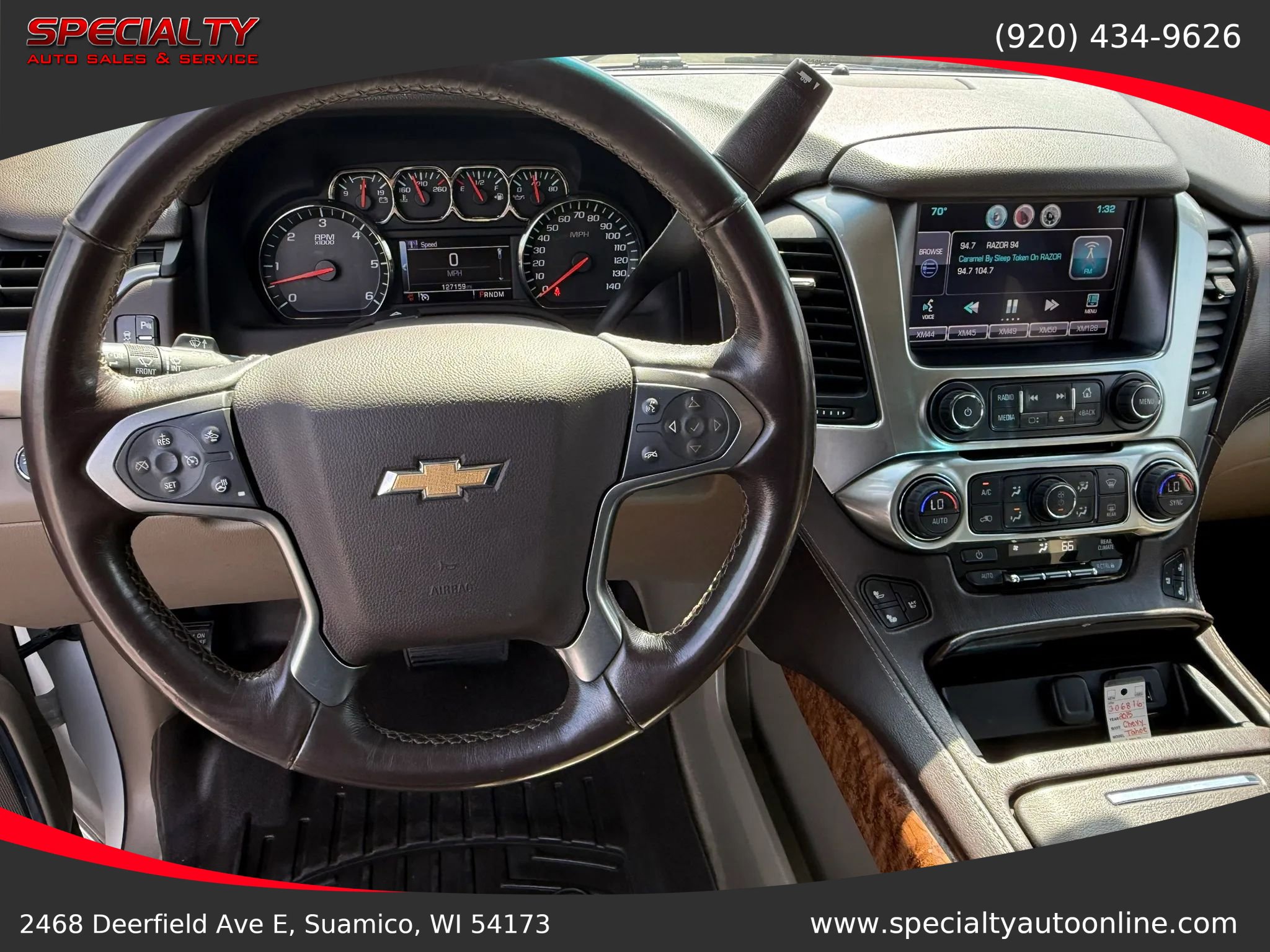 Used 2015 Chevrolet Tahoe LTZ AWD/4WD image 35