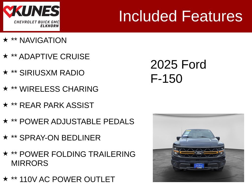 Used 2025 Ford F150 Tremor AWD/4WD image 3