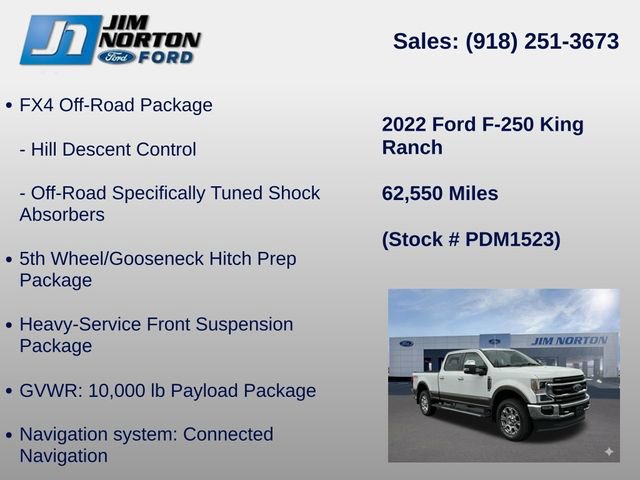 Used 2022 Ford F250 King Ranch w/ Chrome Package image 21